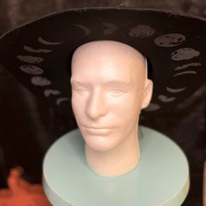 Hot Topic Moon Phase Black Floppy Hat